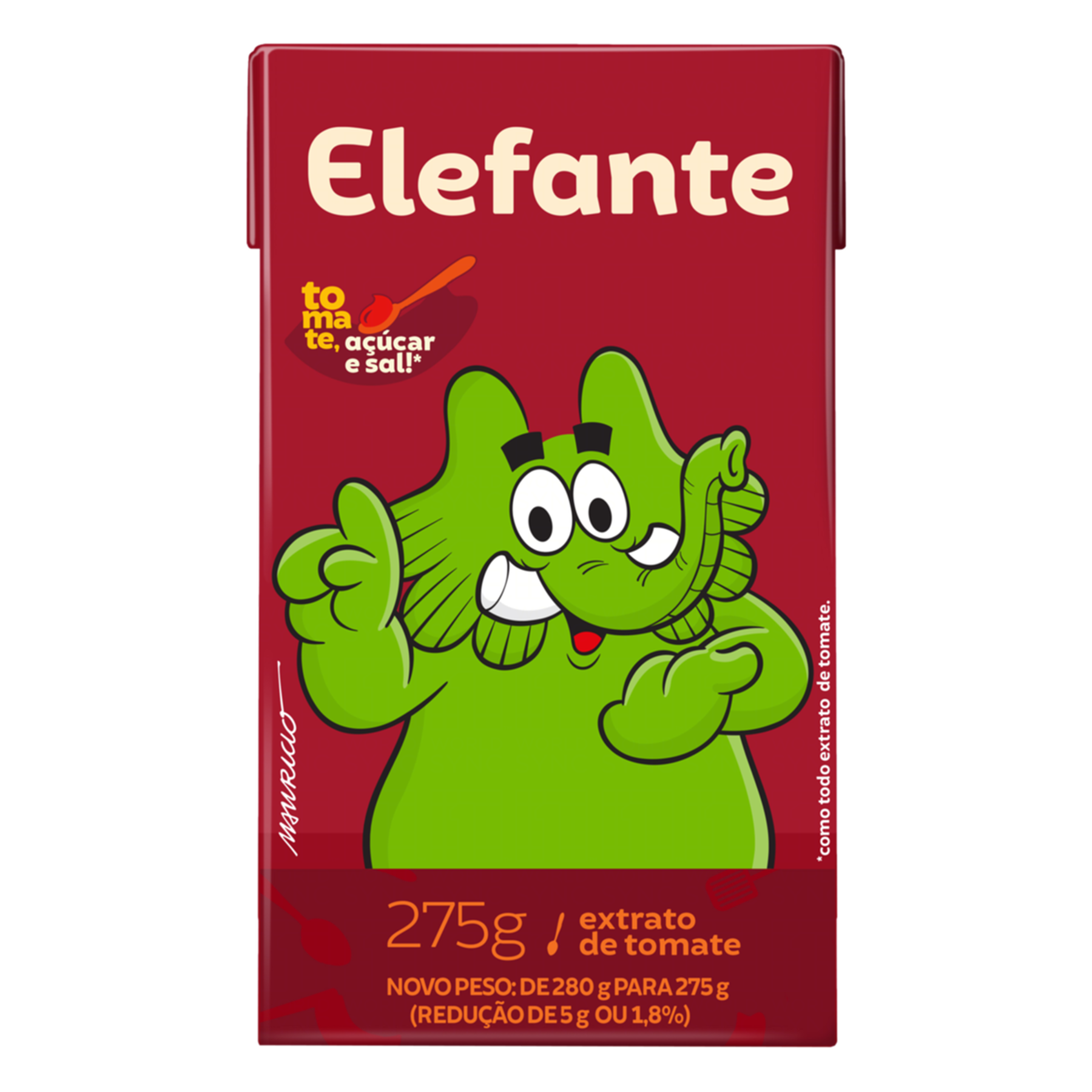 Extrato de Tomate Elefante Caixa 275g