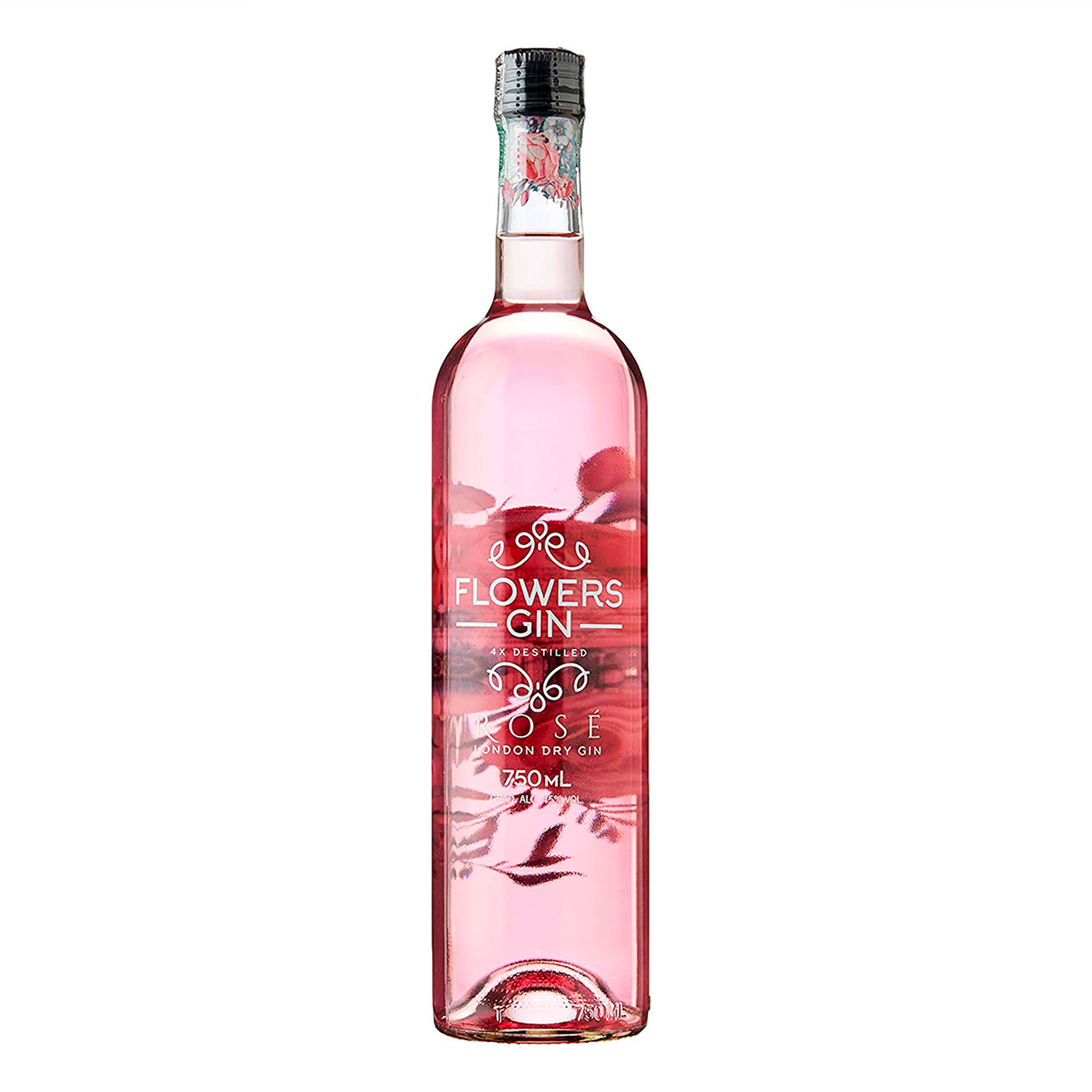 Gin Rosé Flowers Gin Garrafa 750ml