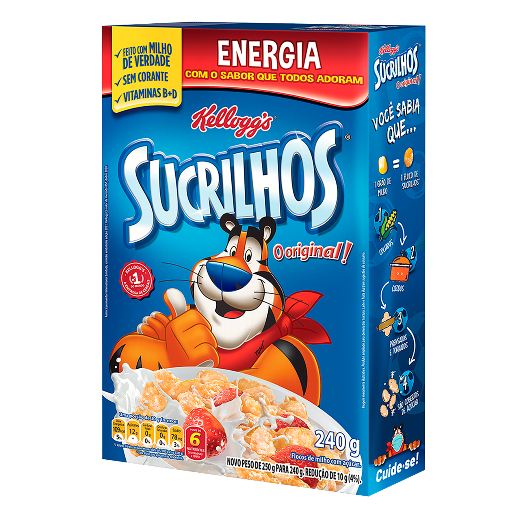 Cereal Matinal Original Sucrilhos Kellogg's Caixa 240g