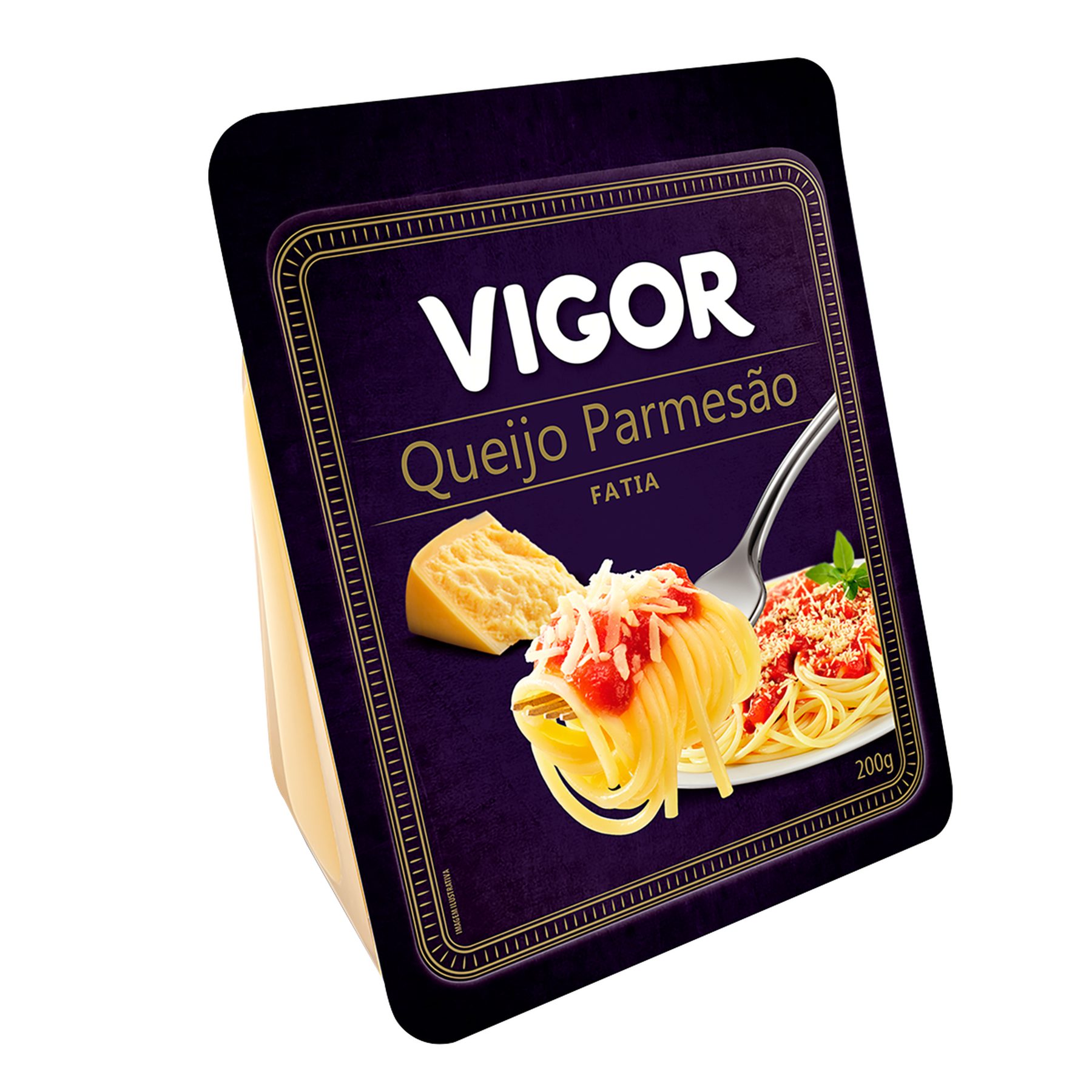 Queijo Parmesão Fatia Vigor 200g