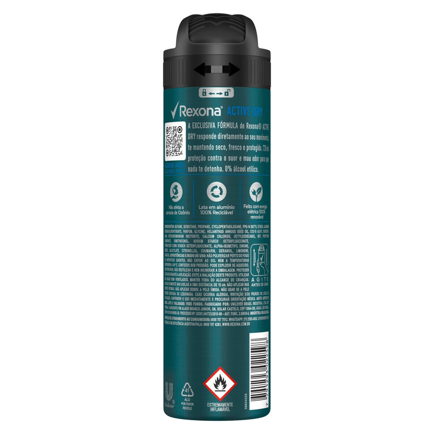 Antitranspirante Rexona Men Active Dry 150ml