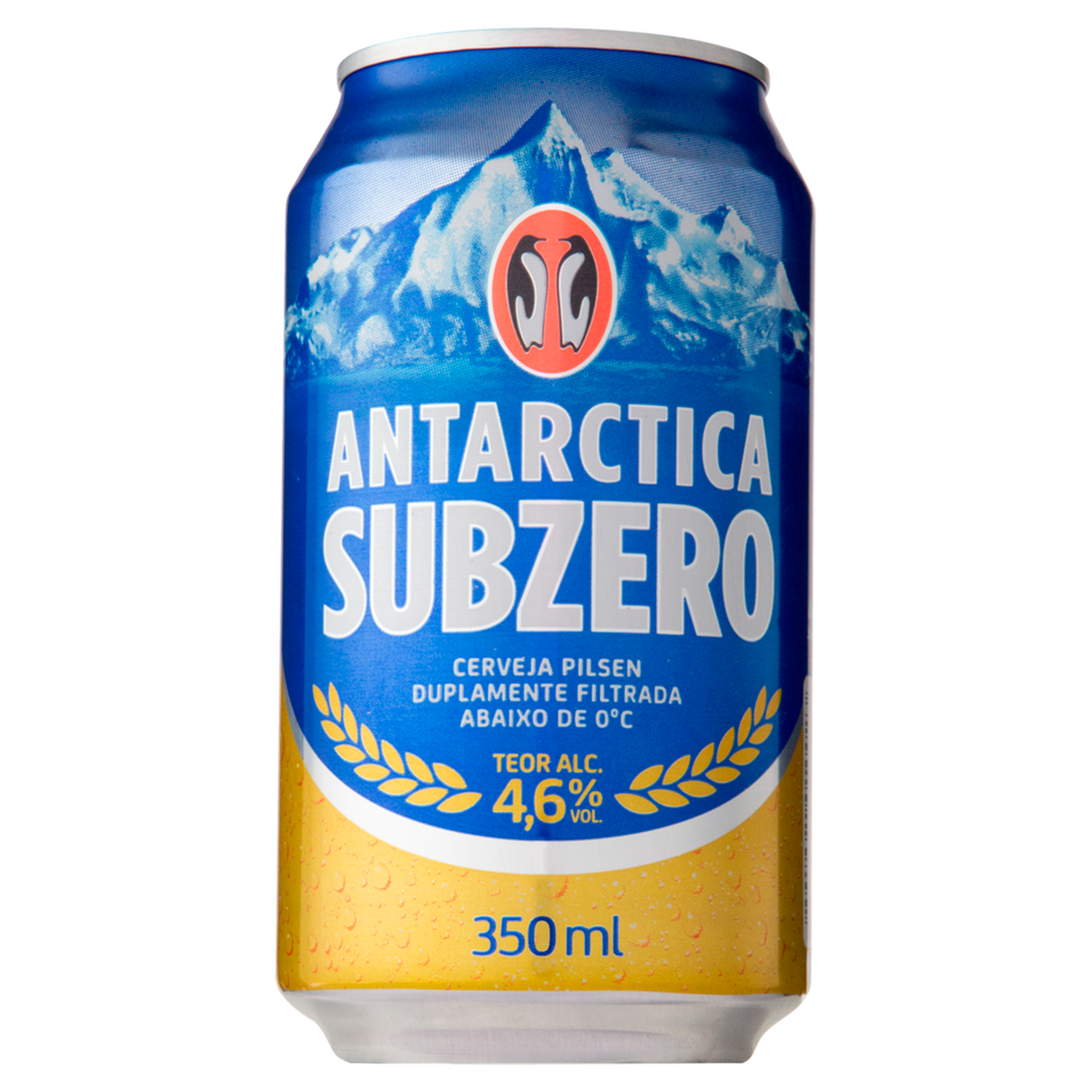 Cerveja Antarctica Sub Zero Lata 350ml
