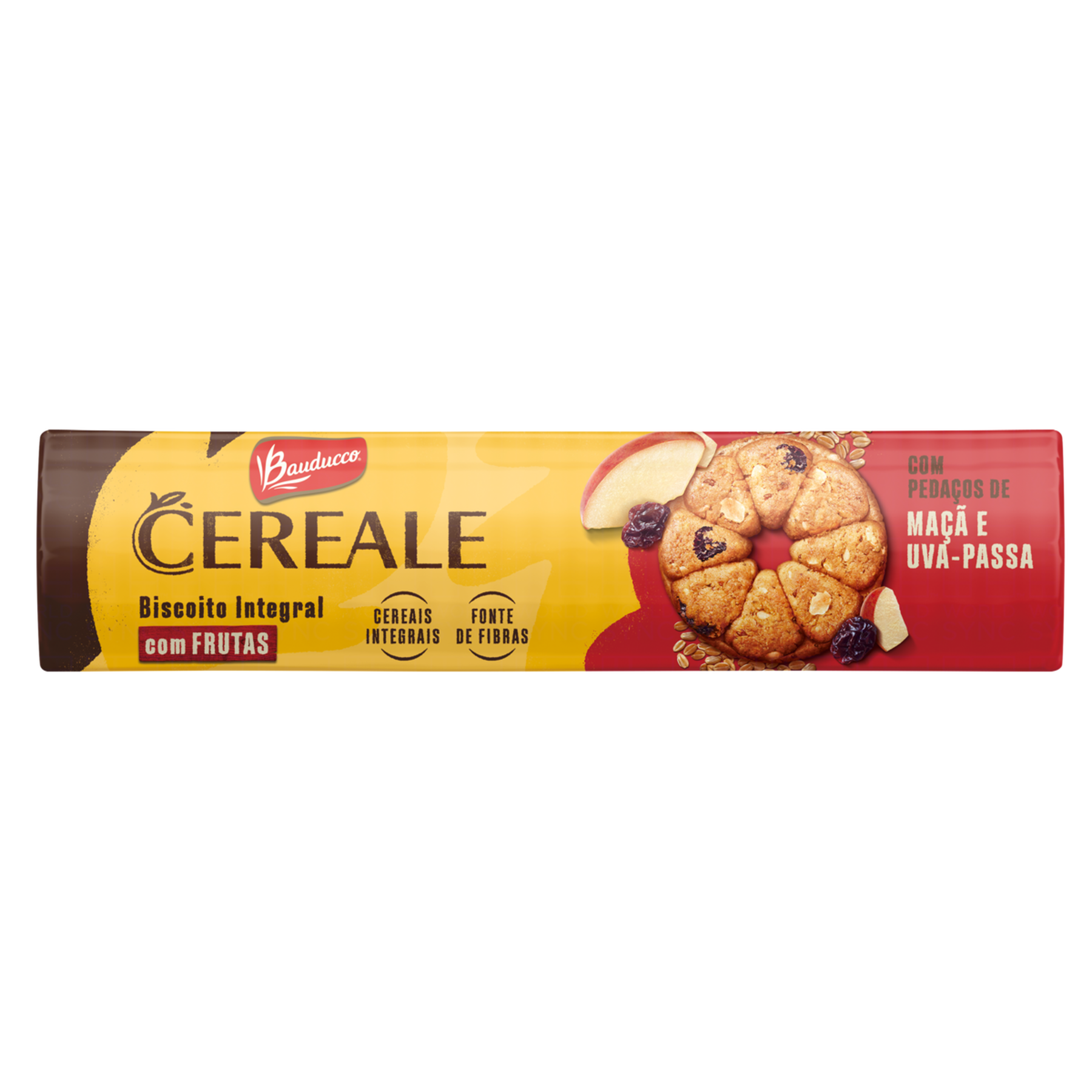 Biscoito Bauducco Cereale Maça com Uva 141g