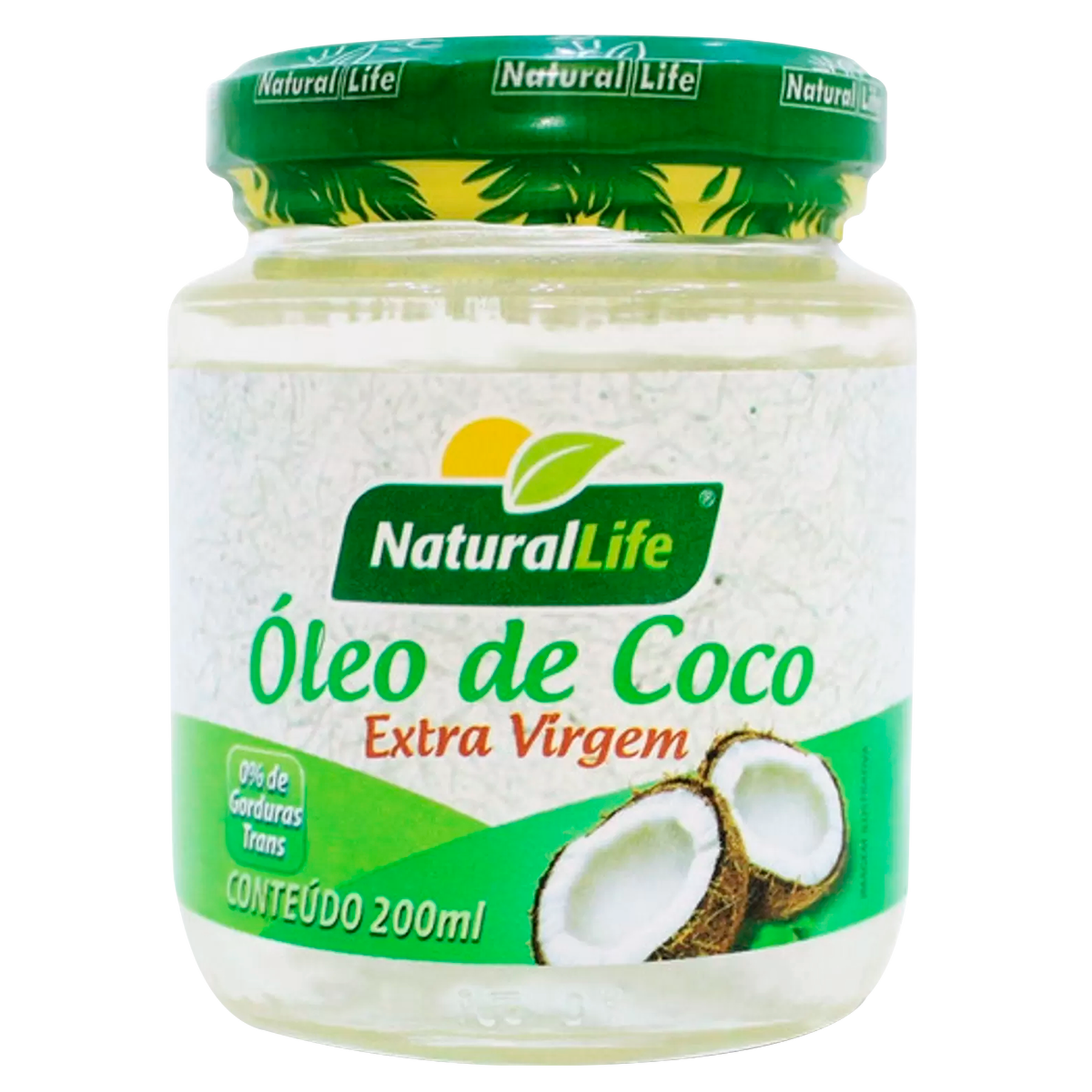 Óleo de Coco Extra Virgem Natural Life Kodilar 200ml
