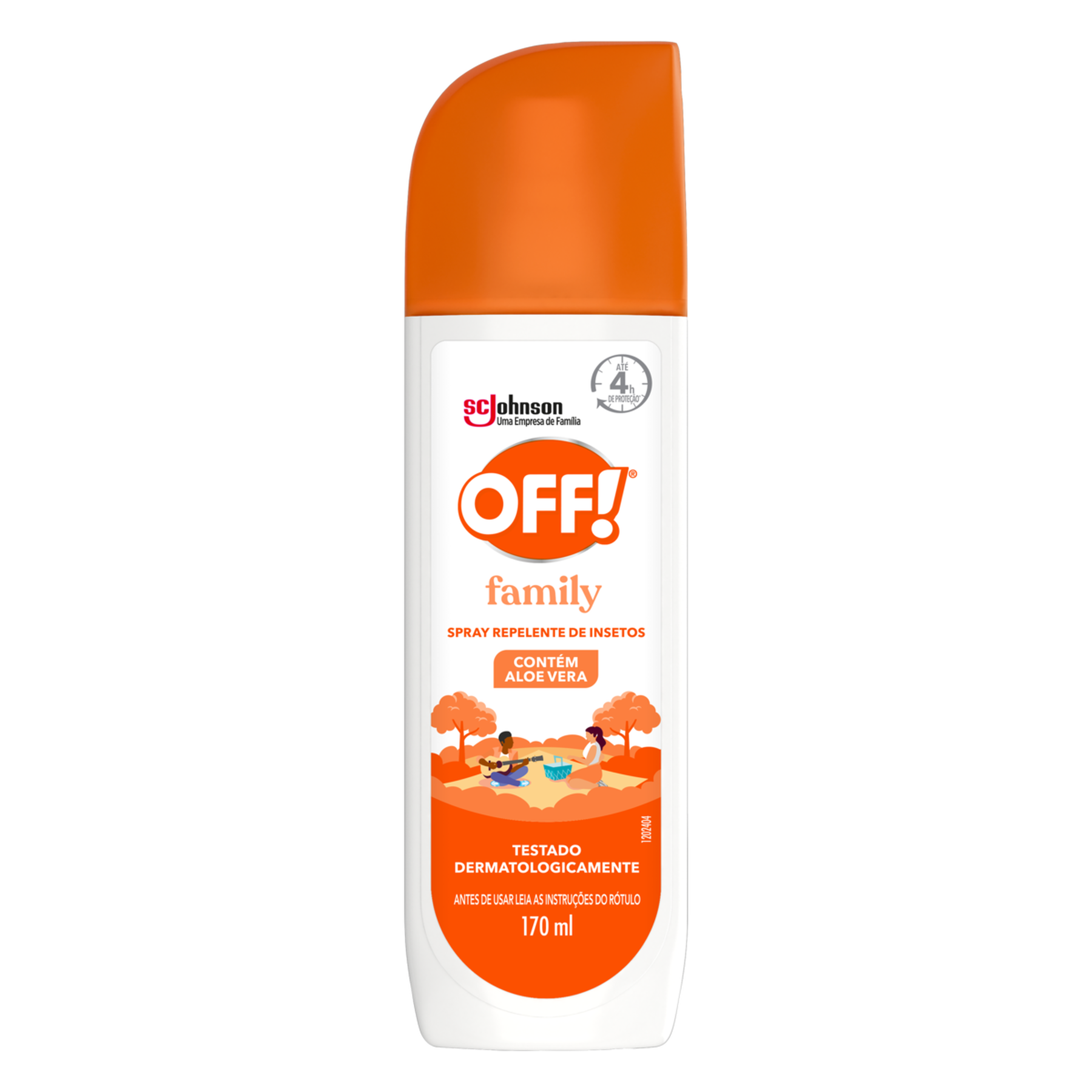 Repelente Spray Off! Family Frasco 170ml