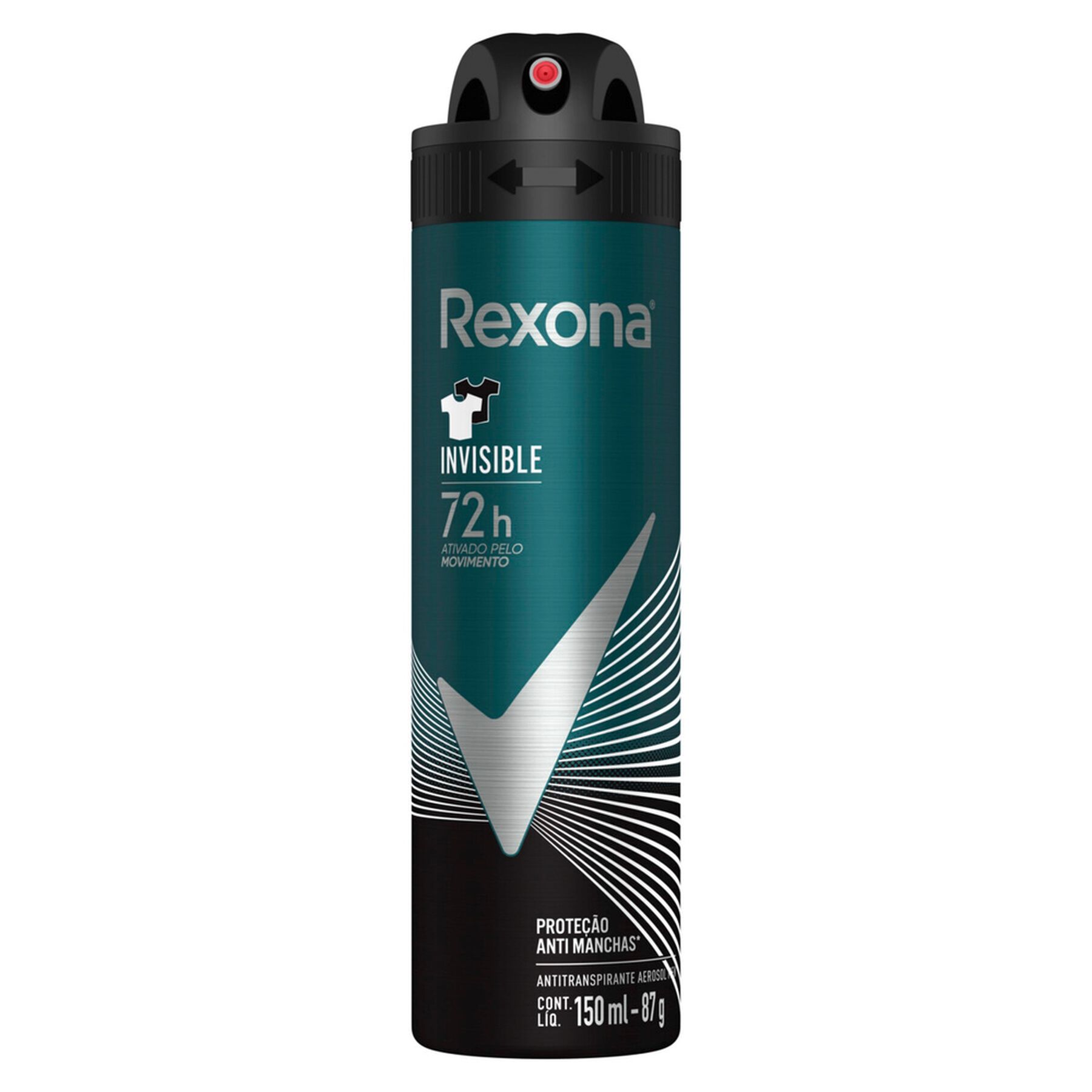 Antitranspirante Rexona Men Invisible 150ml