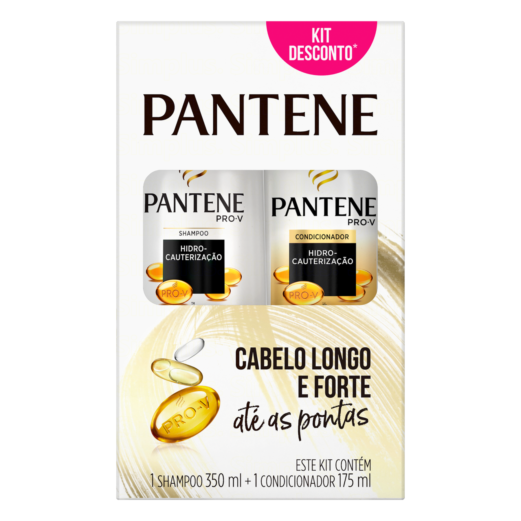 Shampoo 350ml + Condicionador 175ml Hidro-Cauterização Pantene