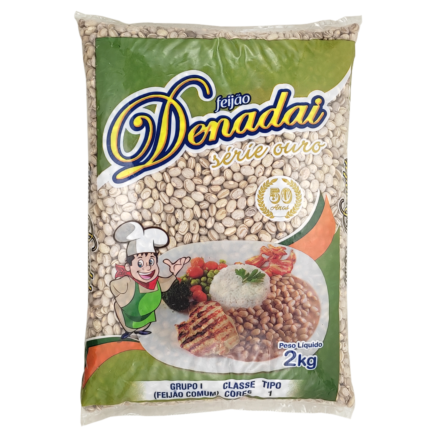 Feijão Denadai Serie Ouro 2kg