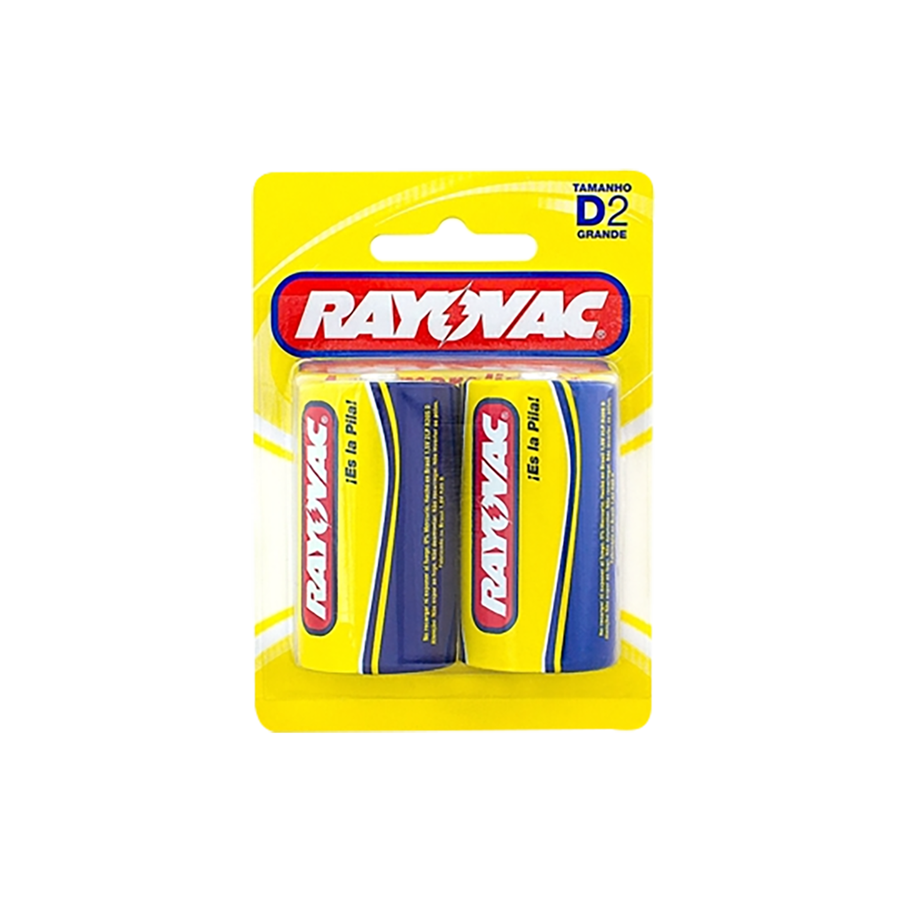 Pilha D Rayovac C/2 Unidades