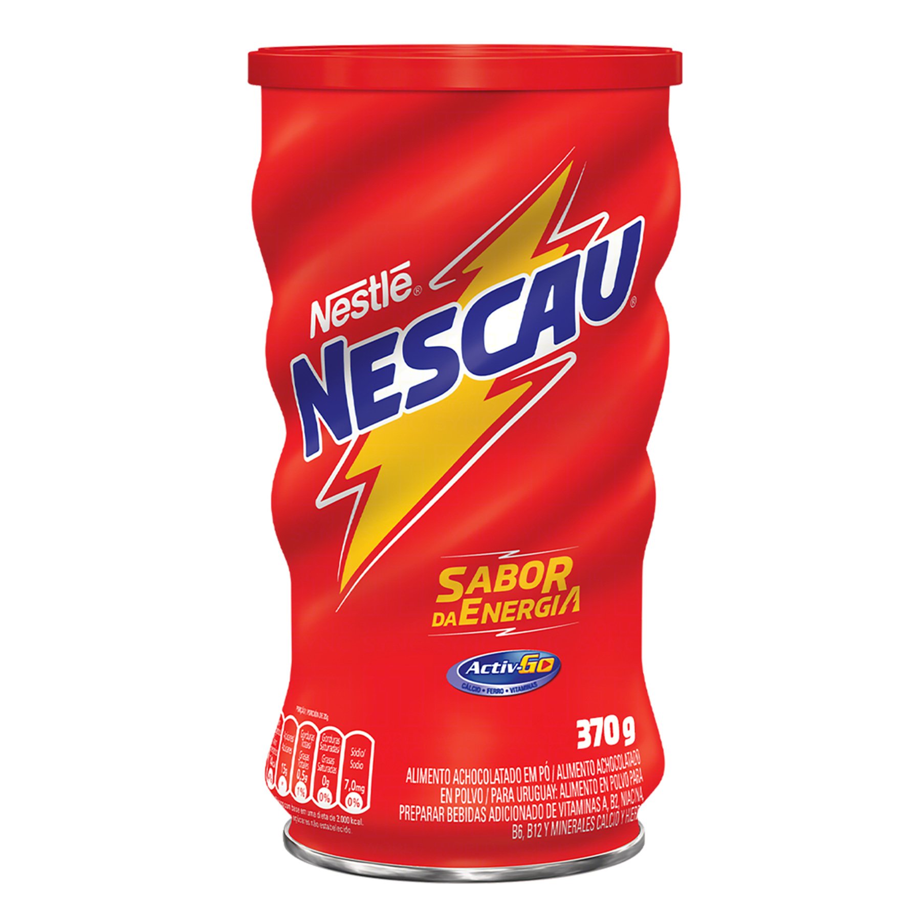 Achocolatado em Pó Nescau Nestlé Lata 370g