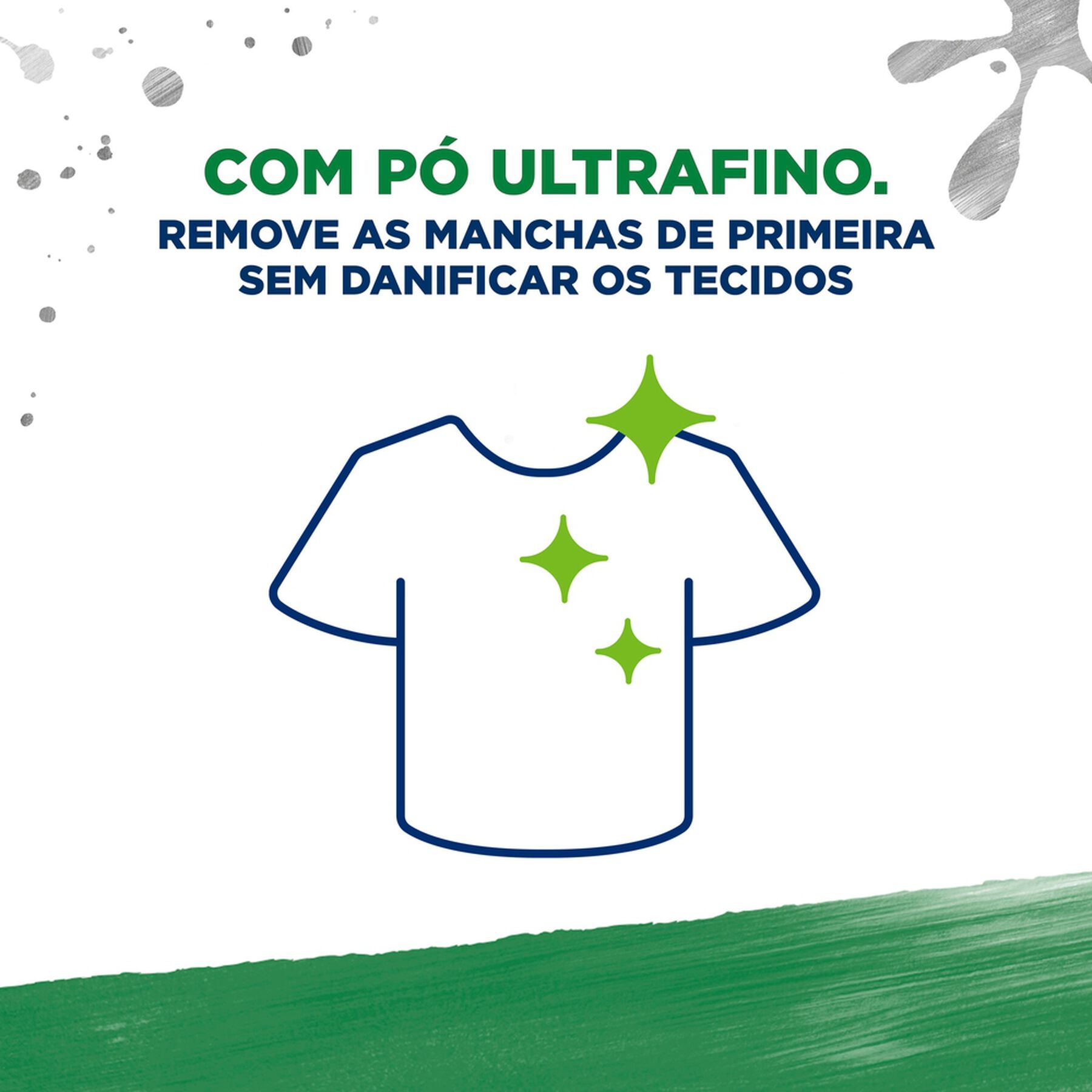 Sabão em Pó Omo Lavagem Perfeita Sanitiza e Higieniza Caixa 800g