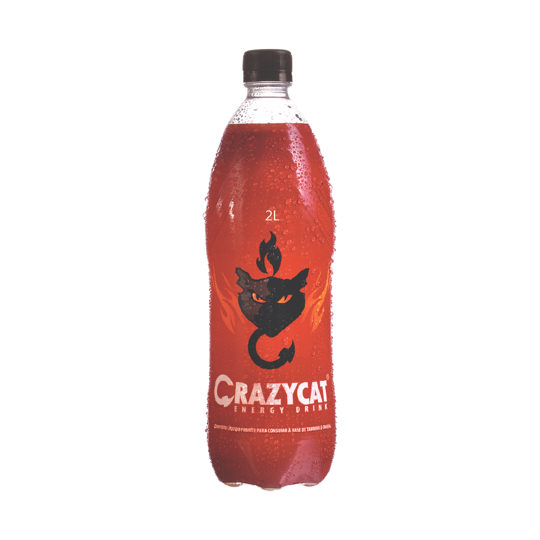 Energético Crazy Cat Garrafa 2l
