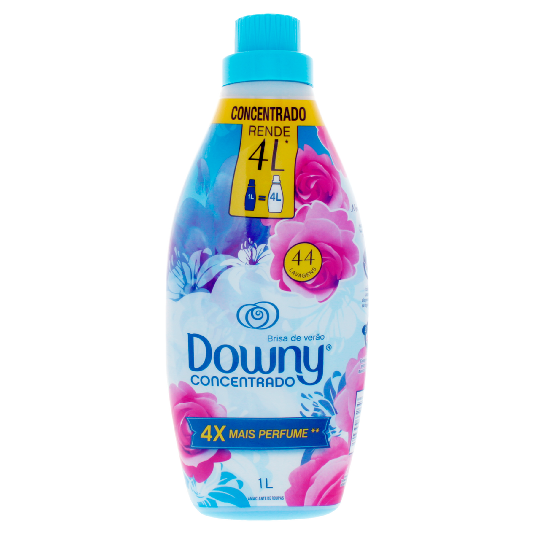Amaciante de Roupa Concentrado Brisa de Verão Downy Frasco 1l