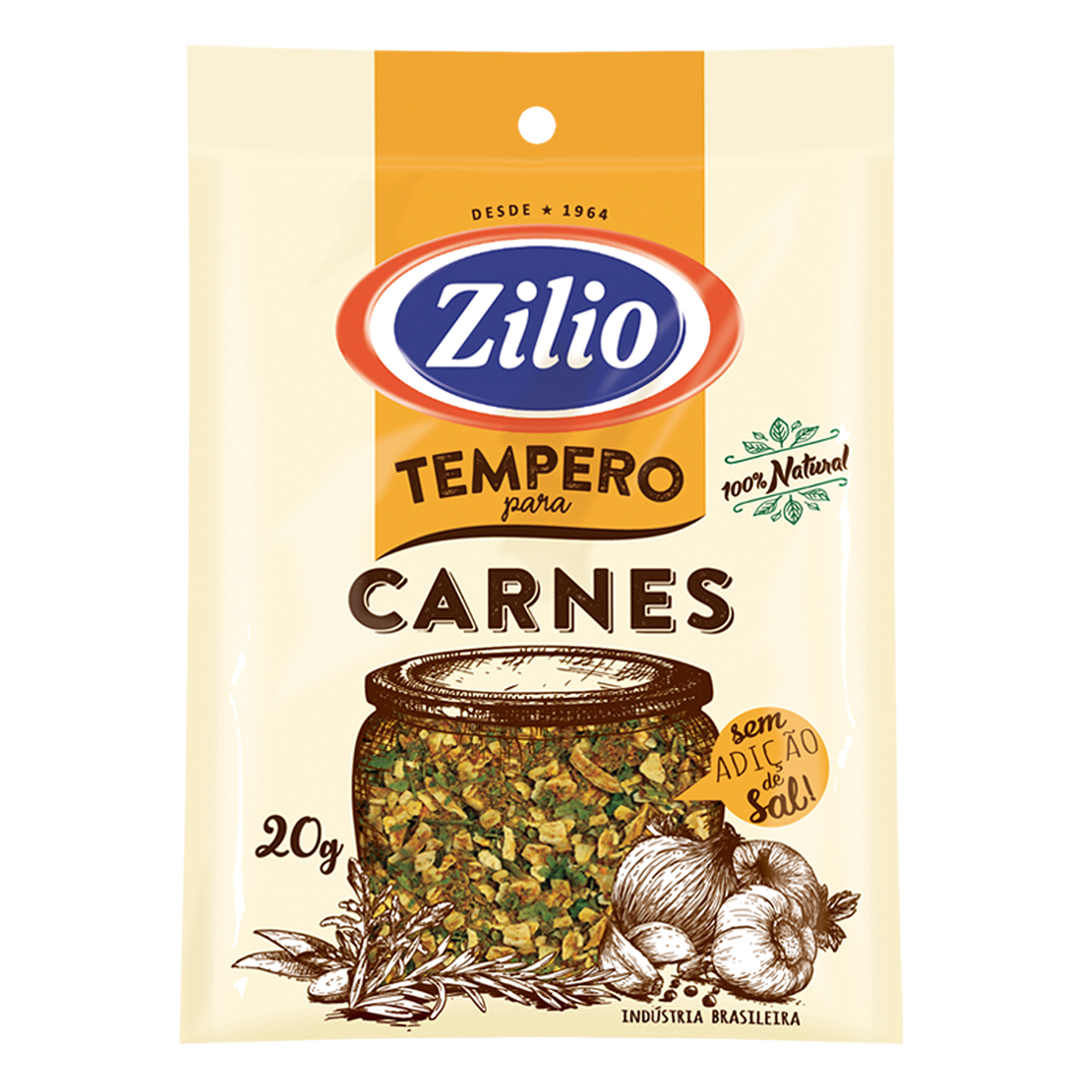 Tempero Carnes Zilio 20g