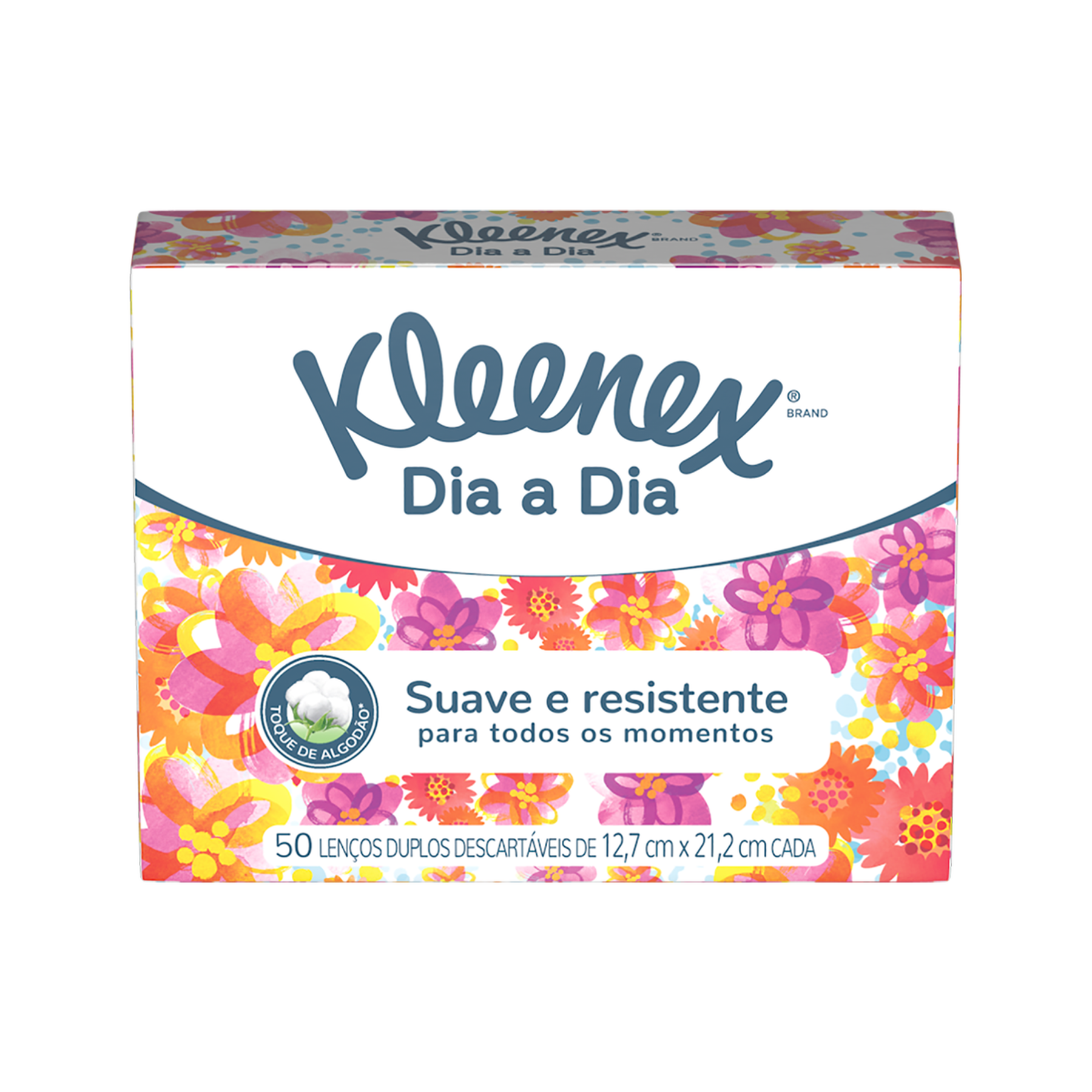 Lenço Papel Kleenex Com 50 unidades