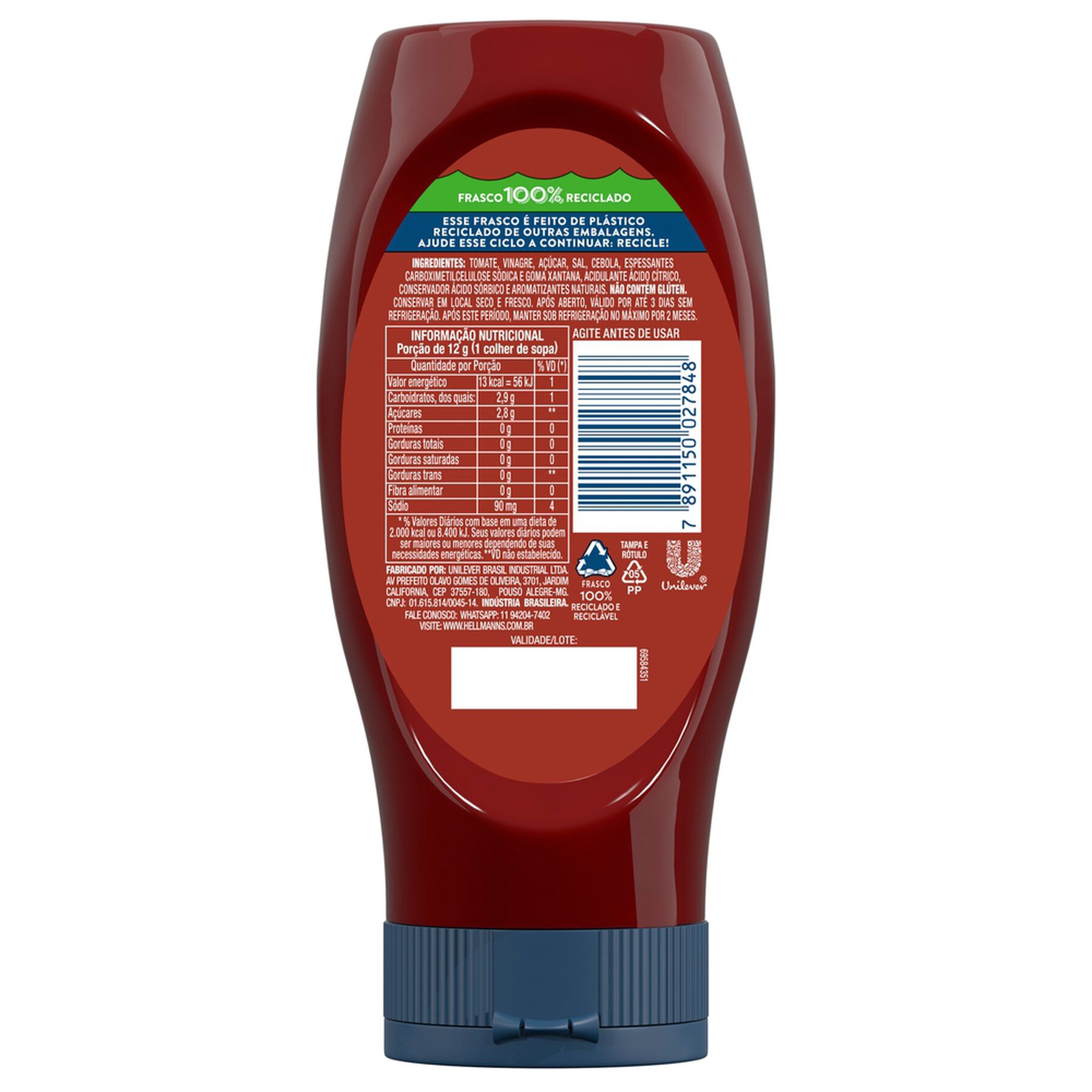 Ketchup Hellmann's Tradicional 380g