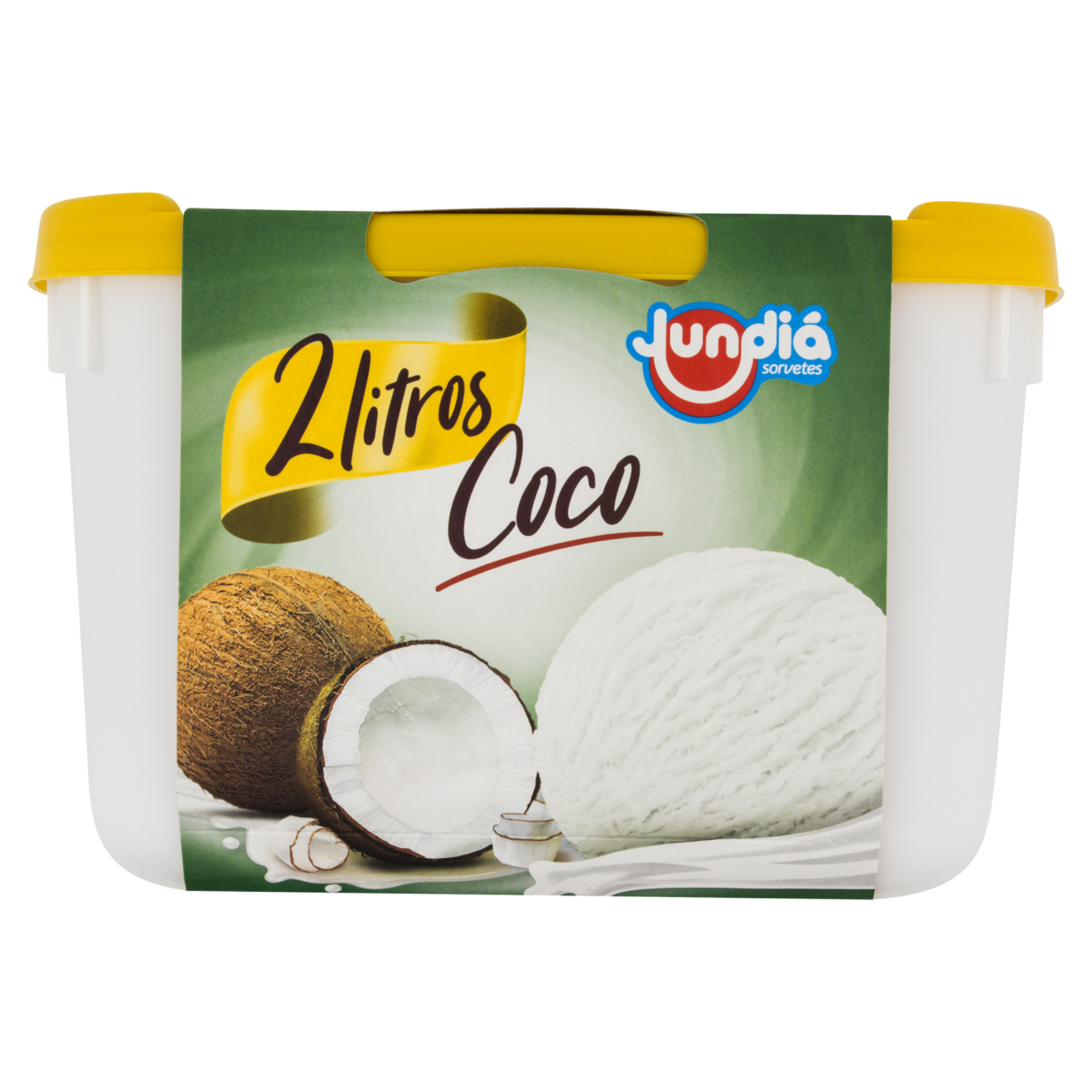Sorvete Coco Jundiá Pote 2l