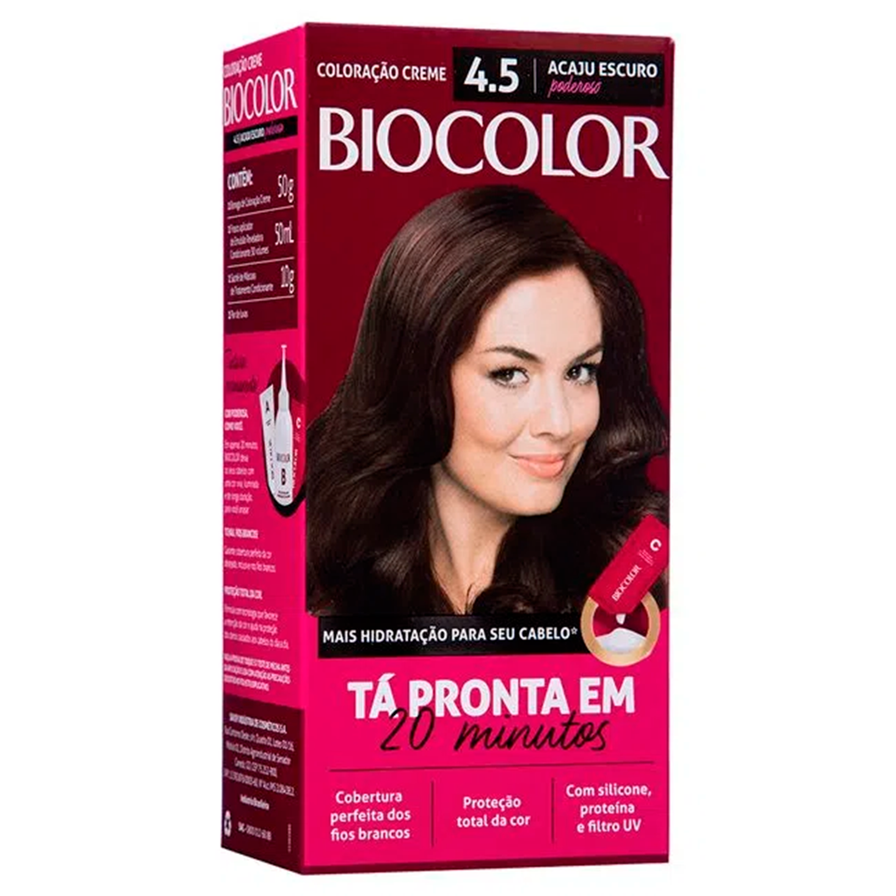 Tintura para Cabelo Acaju Escuro 4.5 Biocolor 