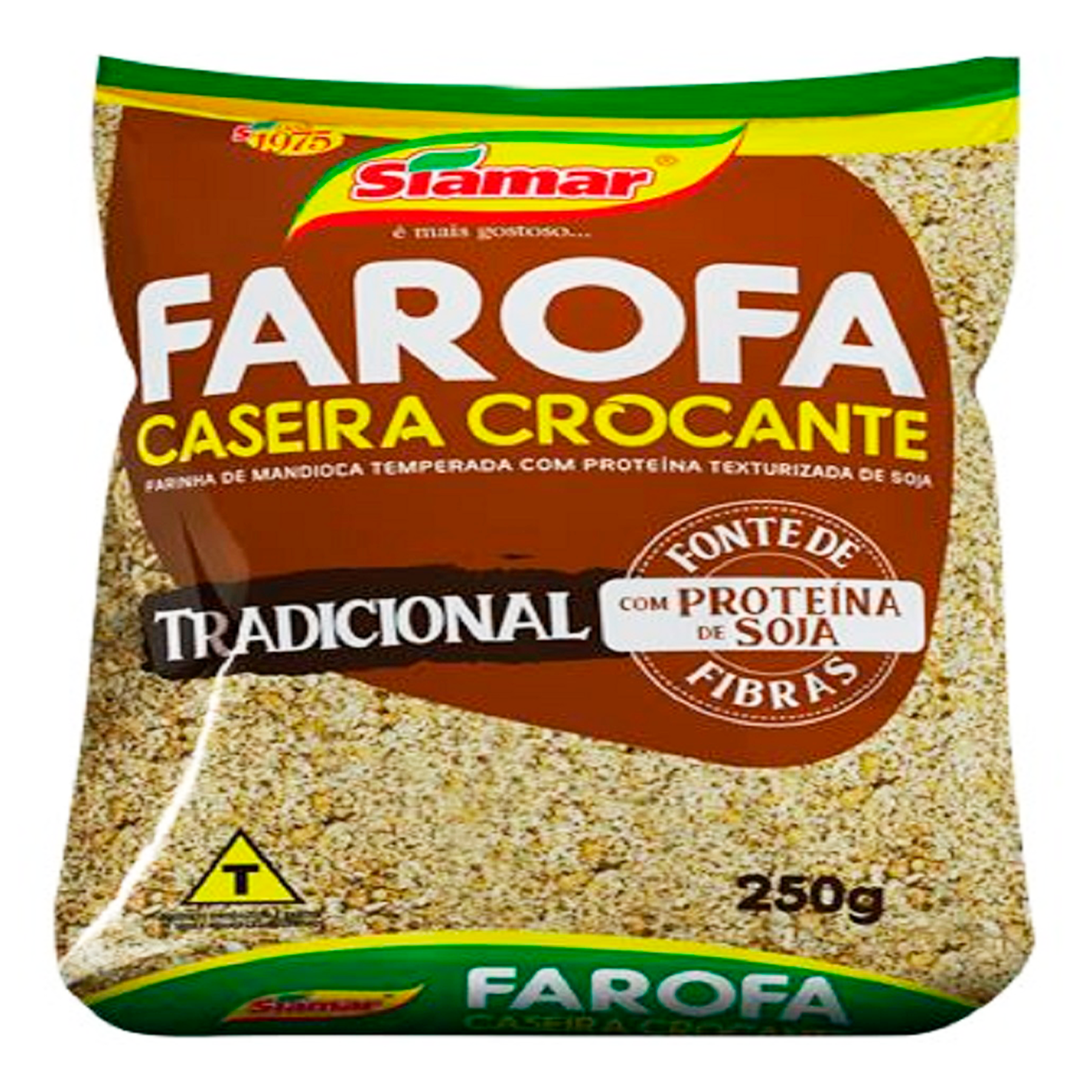 Farofa Caseira Crocante Tradicional Siamar 250g