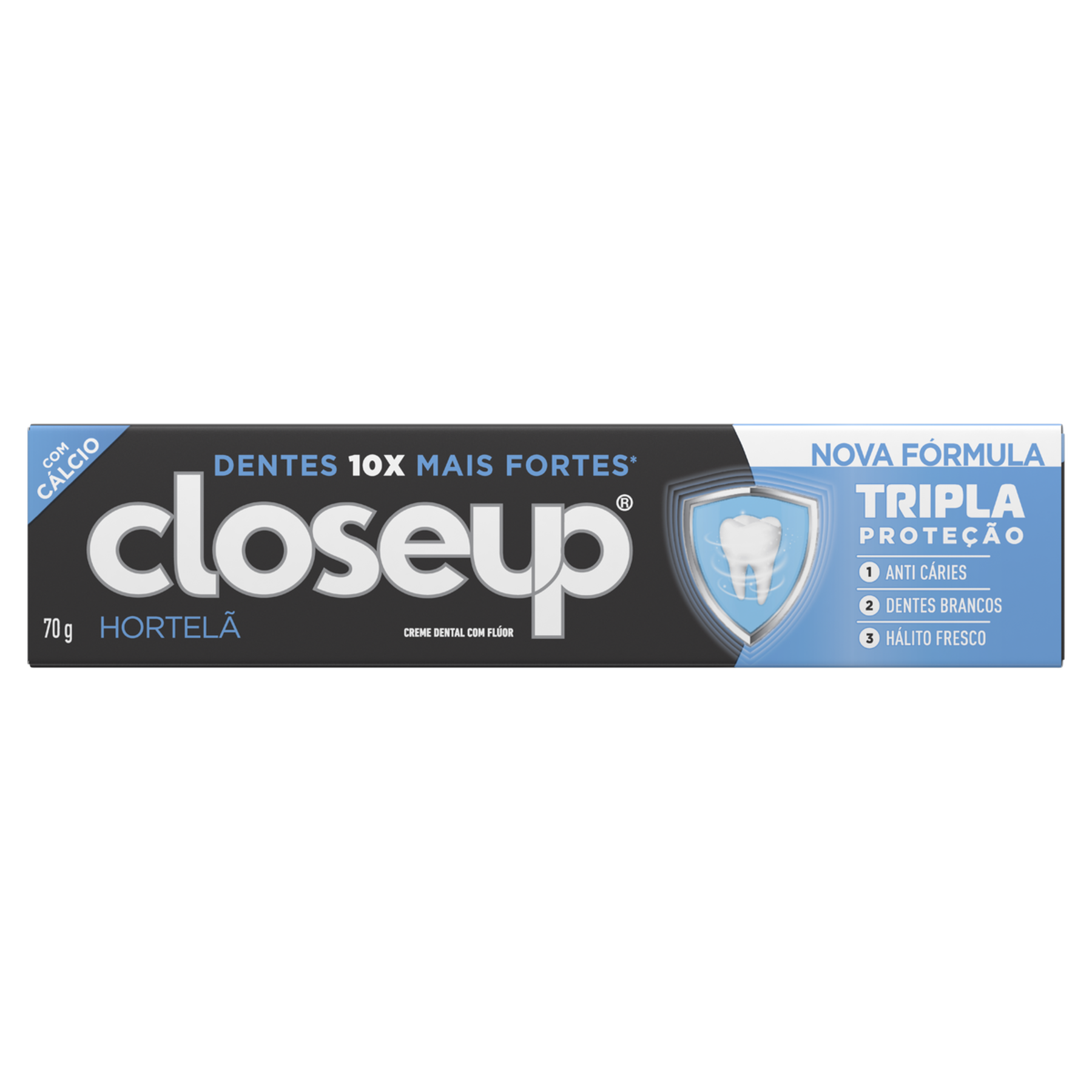 Creme Dental CloseUp Tripla Proteção Hortelã 70g