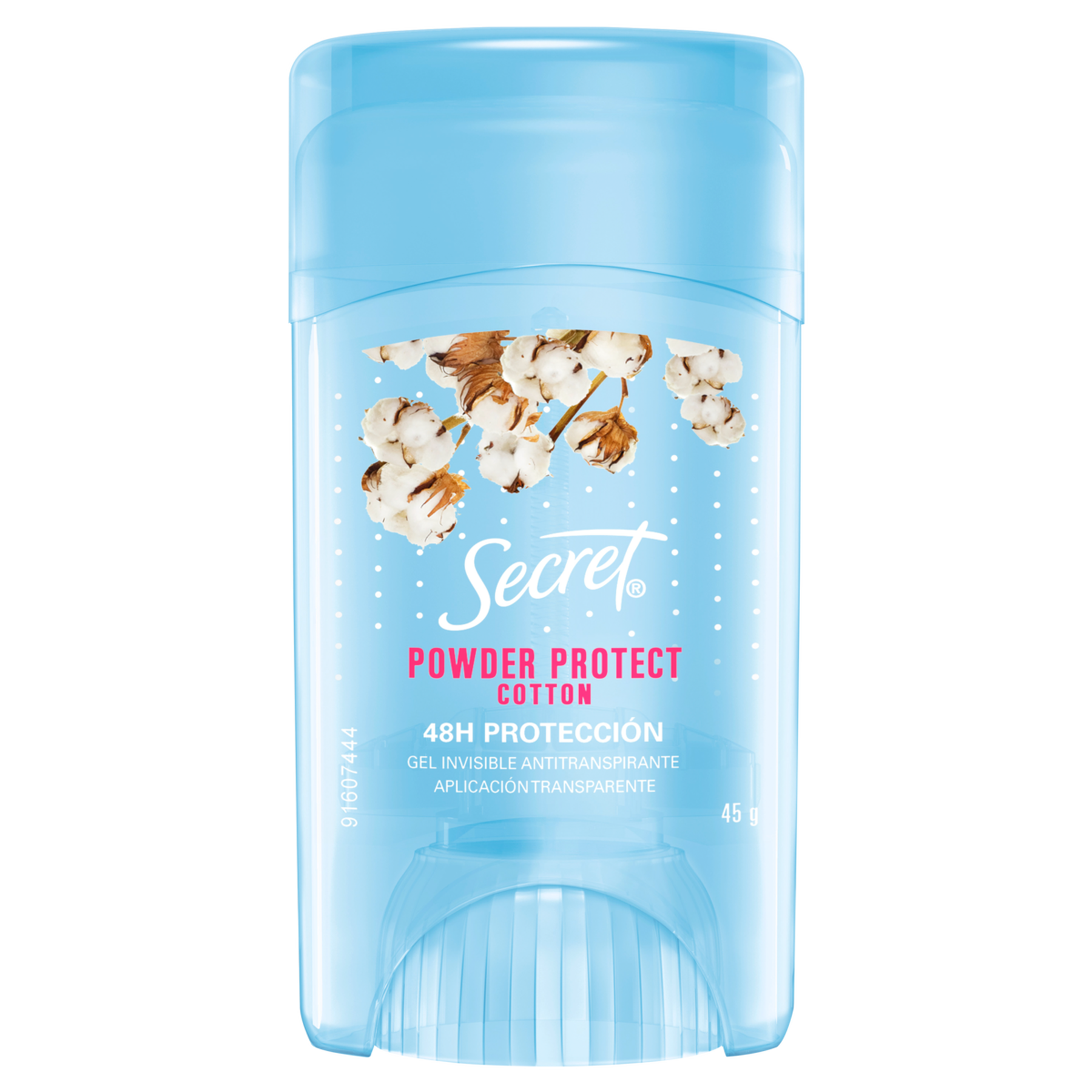 Desodorante Antitranspirante em Gel Powder Protect Cotton Secret 45g
