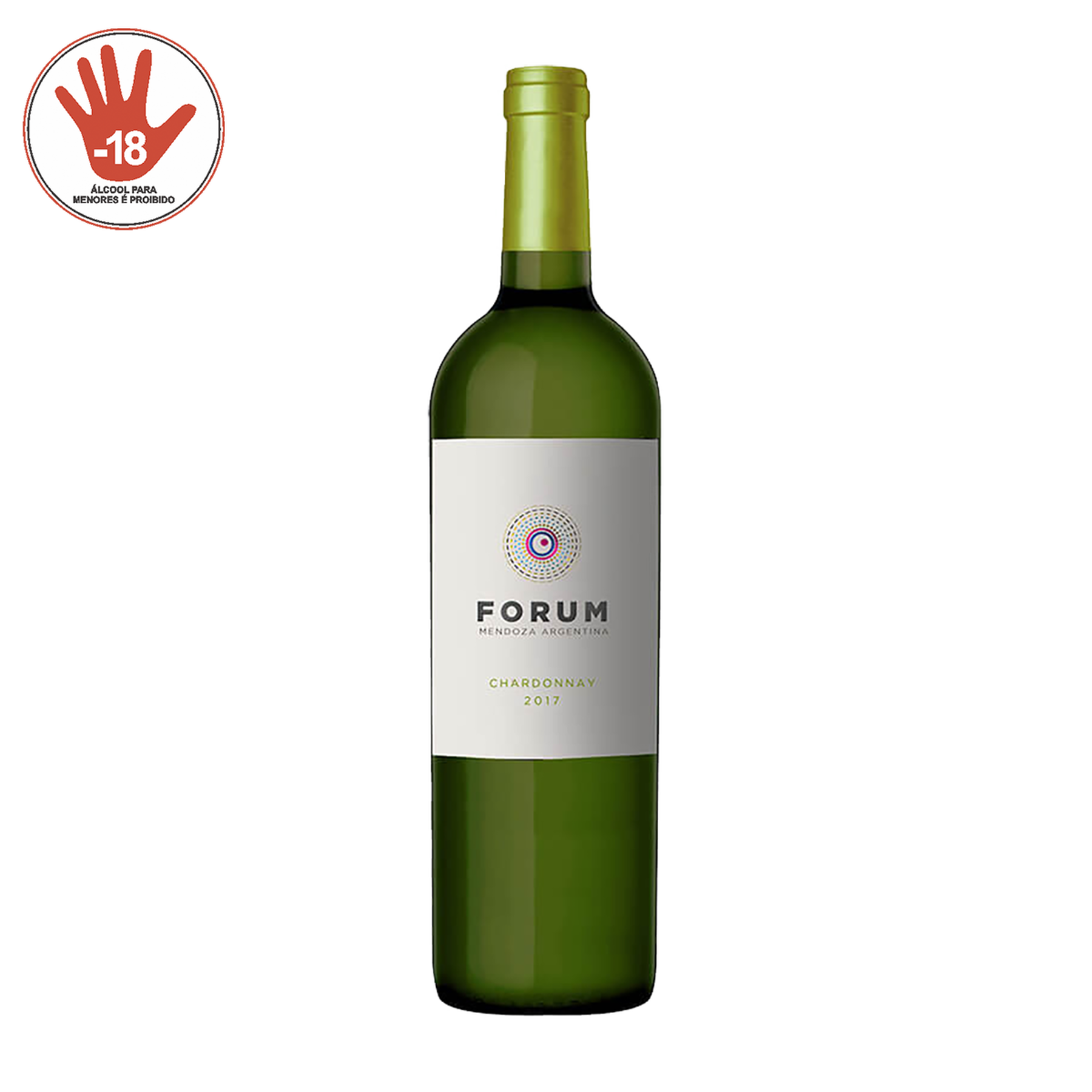 Vinho Branco Chardonnay Forum Garrafa 750ml 