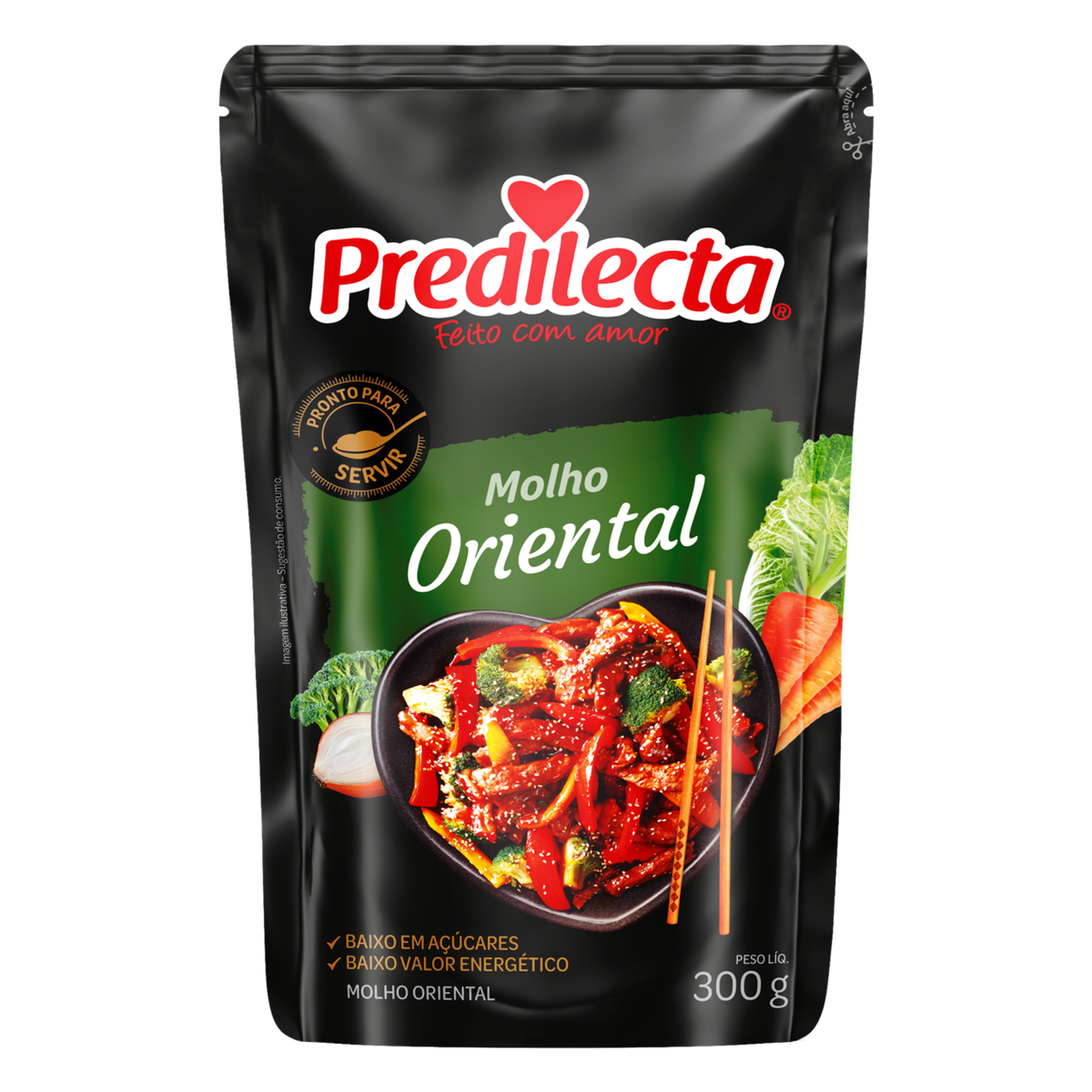 Molho Oriental Predilecta Sachê 300g