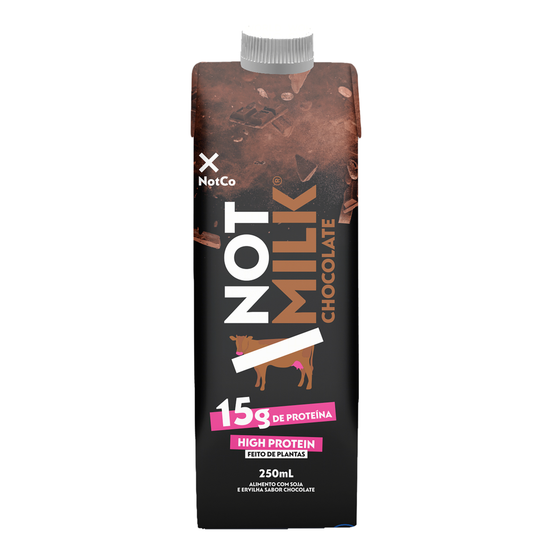 Suplemento Alimentar Líquido Chocolate Not Shake Protein NotCo 250ml
