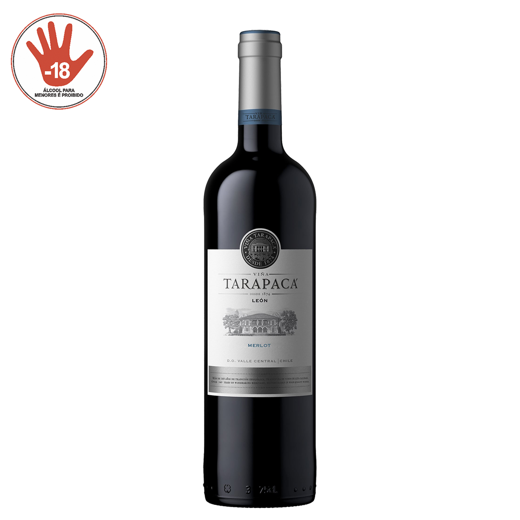 Vinho Leon Tarapaca Tinto Merlot 750ml