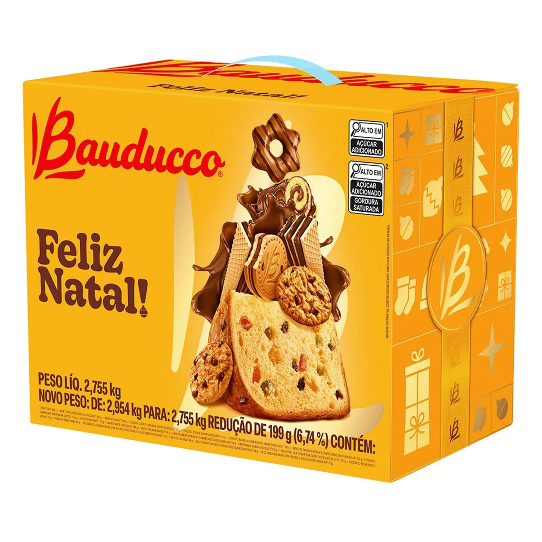 Cesta de Natal Grande Bauducco