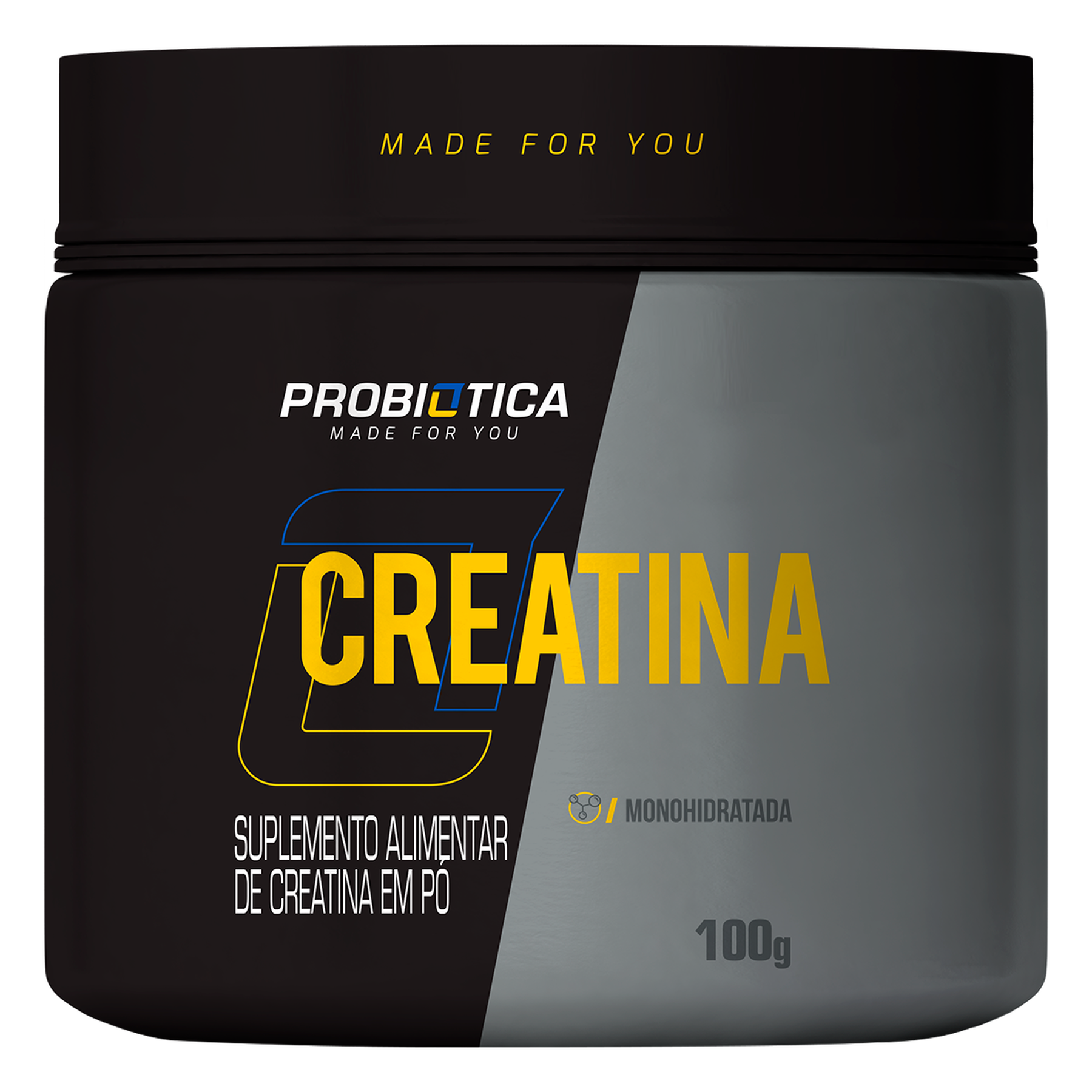 Suplemento Alimentar de Creatina em Pó Probiotica Pote 100g