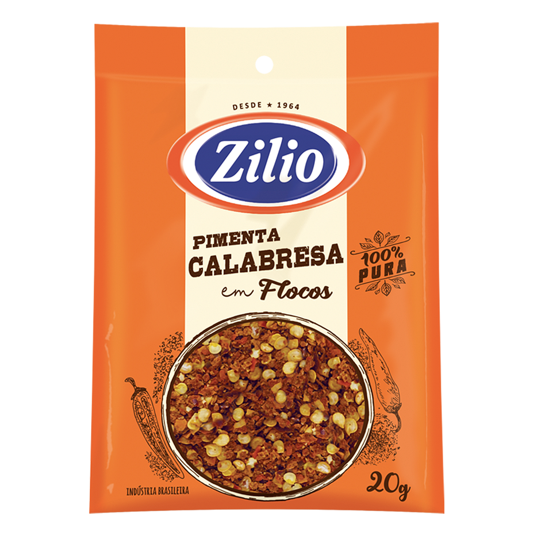 Pimenta Calabresa Zilio 20g