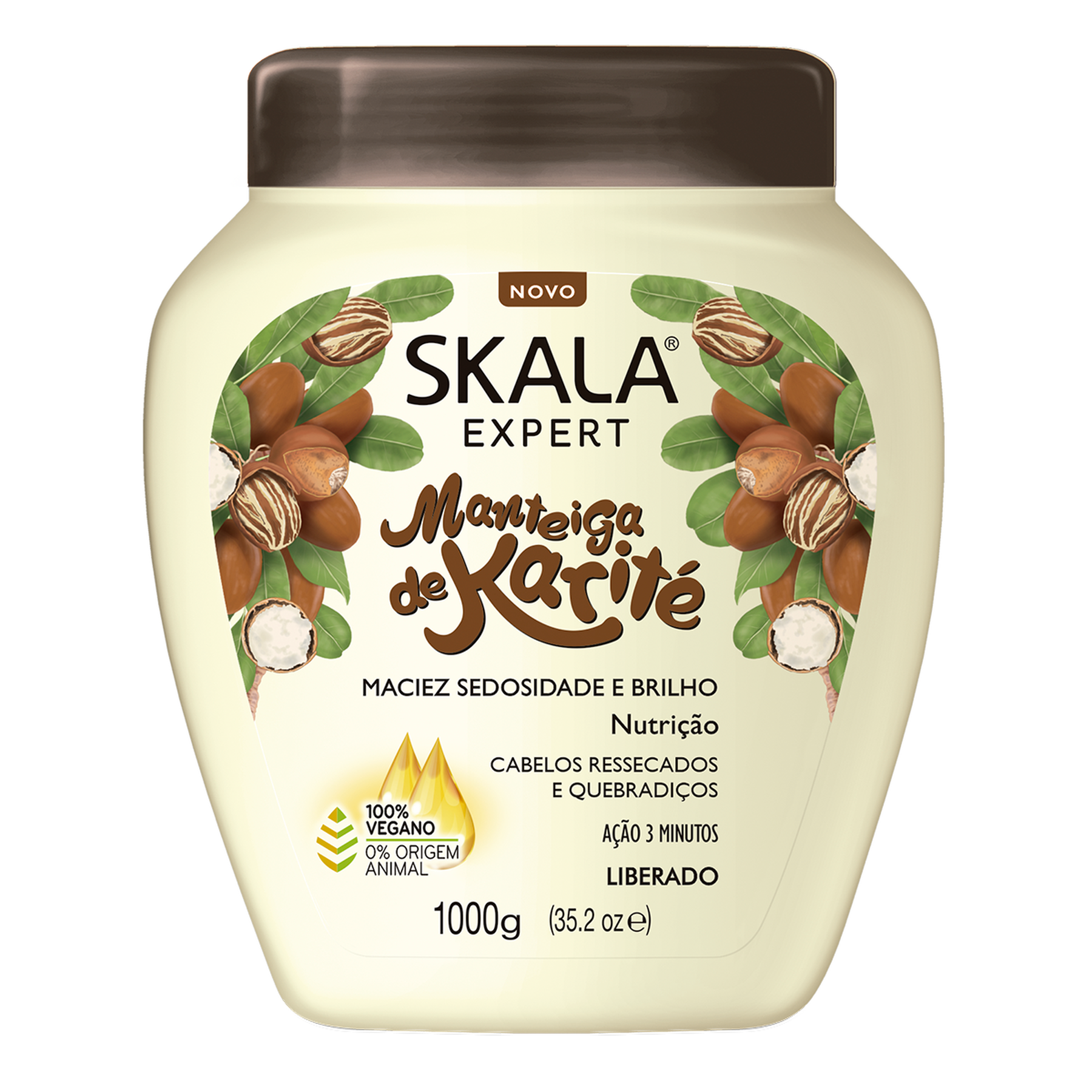 Creme de Tratamento Manteiga Karité Skala Pote 1kg
