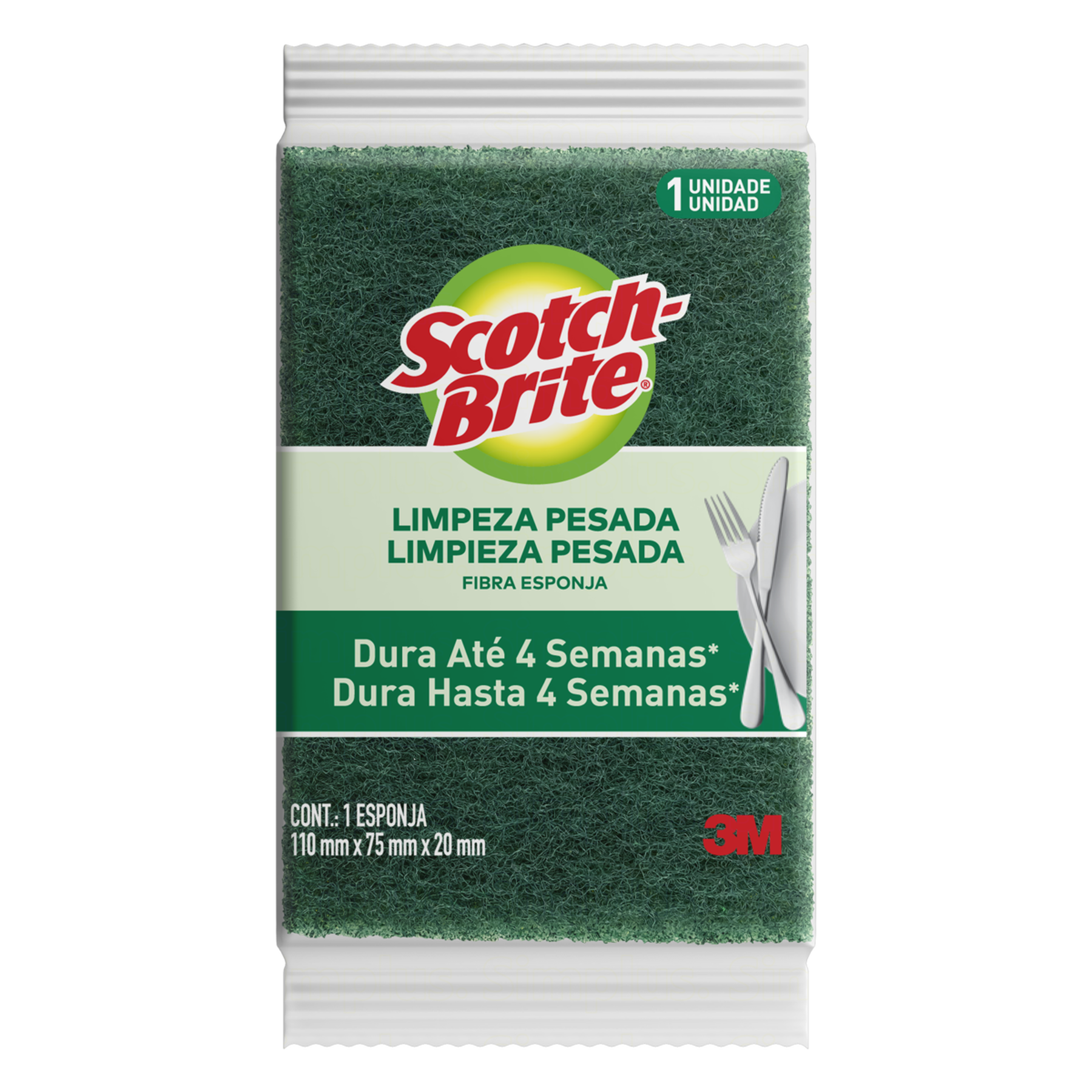 Esponja Limpeza Pesada Scotch-Brite