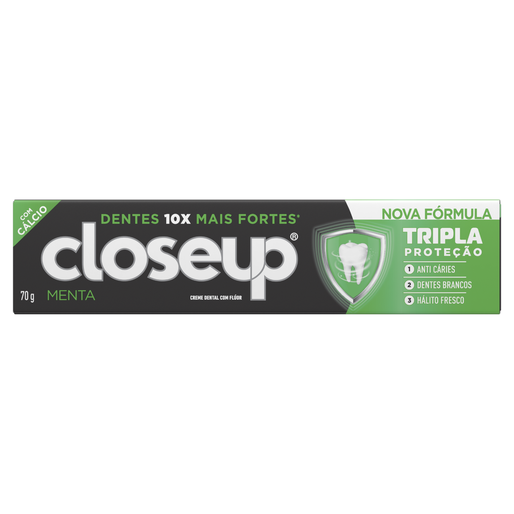 Creme Dental Menta Closeup Triple Caixa 70g