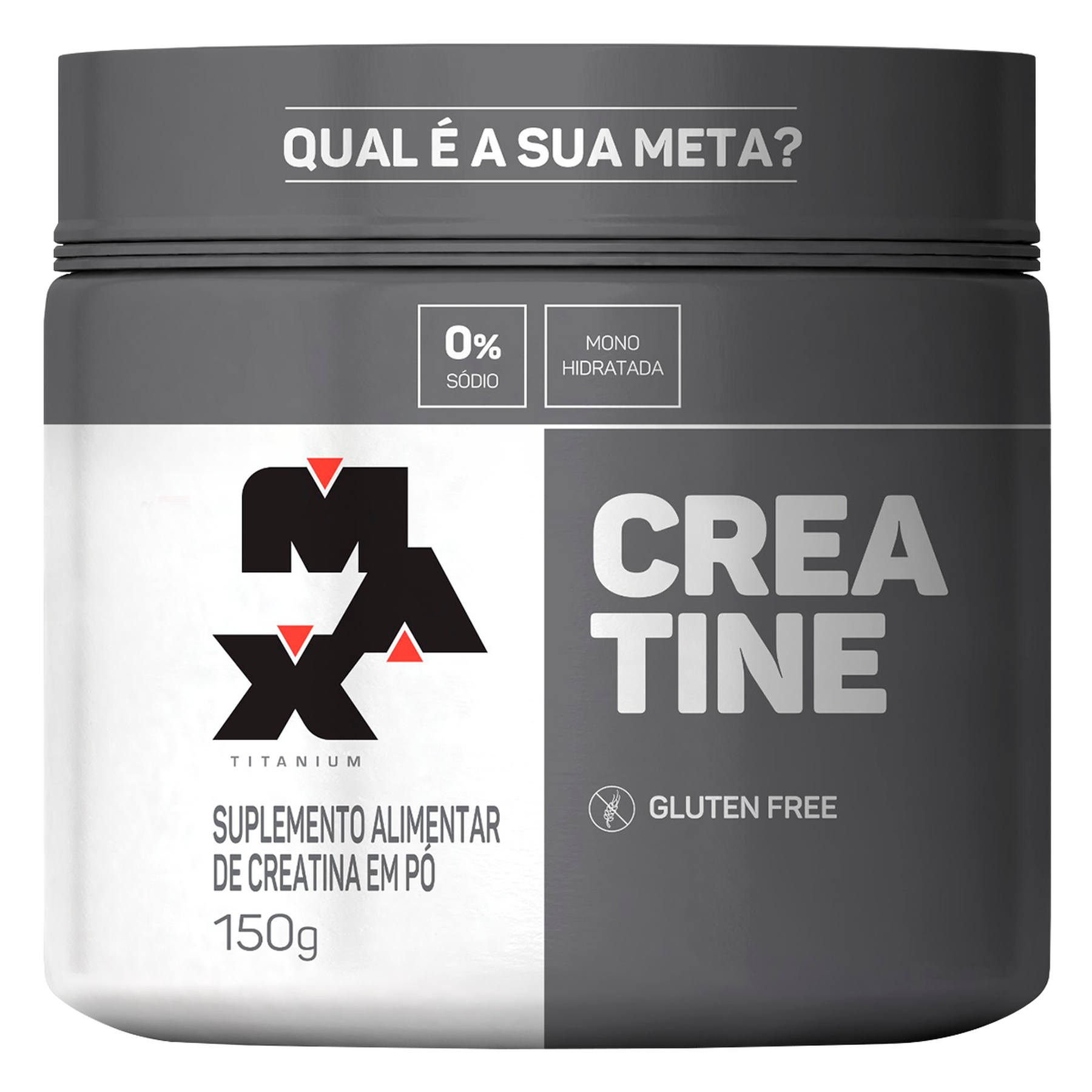 Suplemento Alimentar de Creatina em Pó Max Titanium Pote 150g