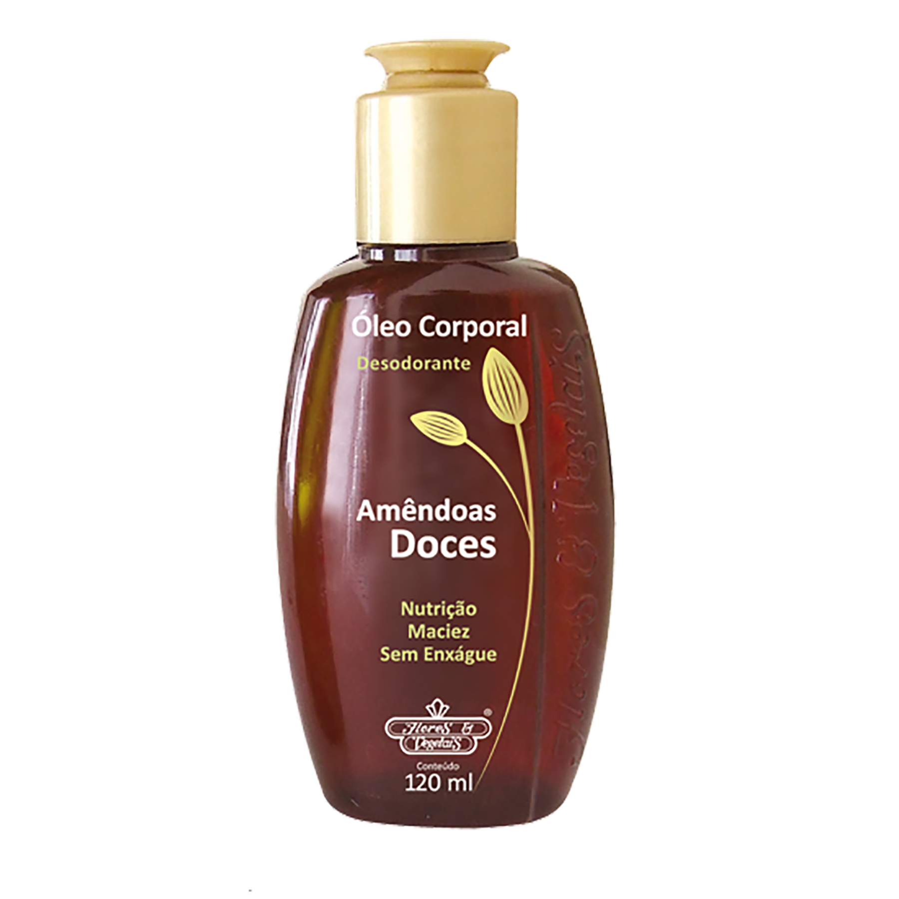 Óleo Corporal Amêndoas Doces Flores e Vegetais 120ml