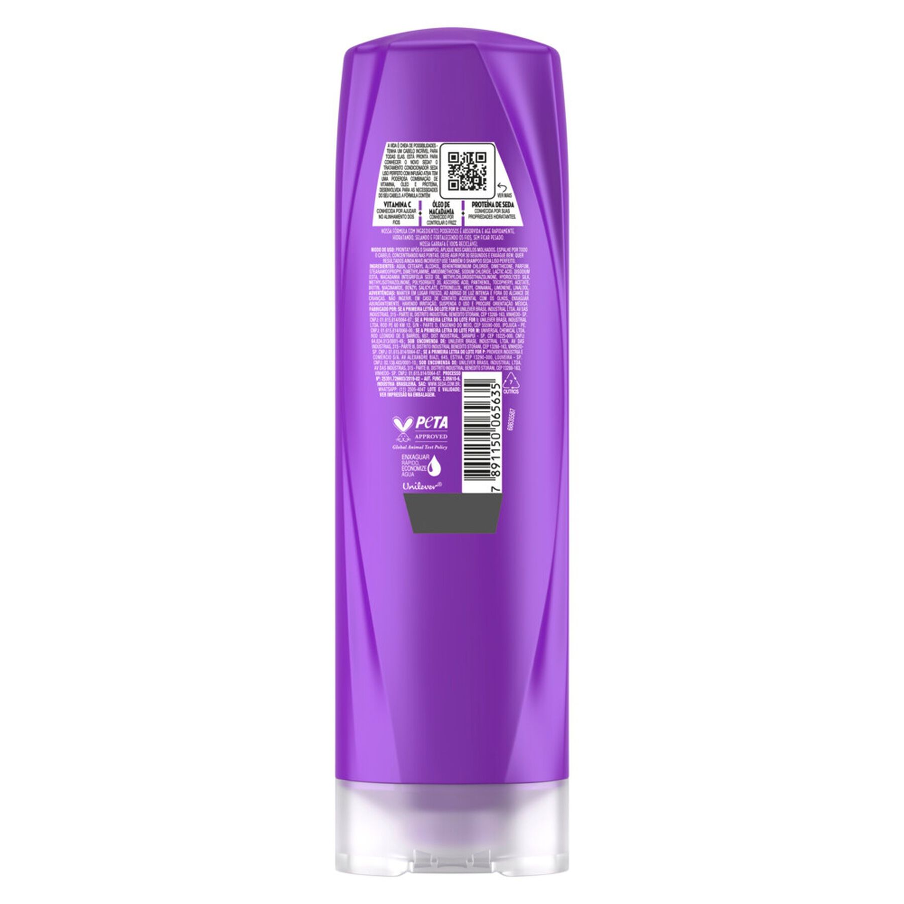 Condicionador Liso Perfeito Seda Frasco 325ml