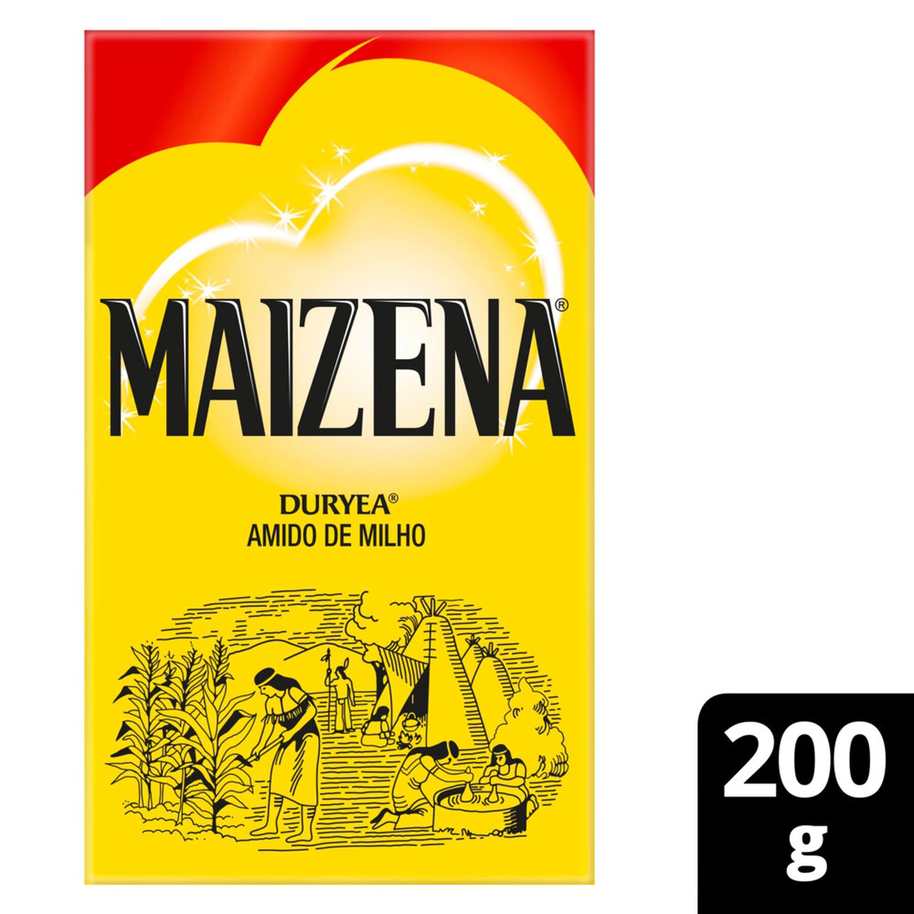 Amido de Milho Maizena Duryea Caixa 200g
