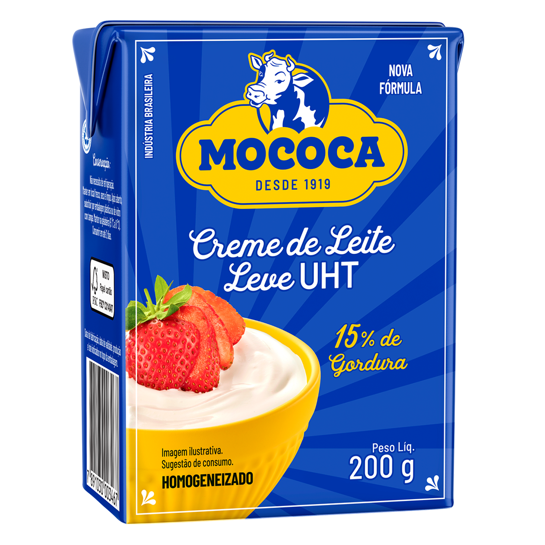 Creme de Leite Leve UHT Mococa 200g